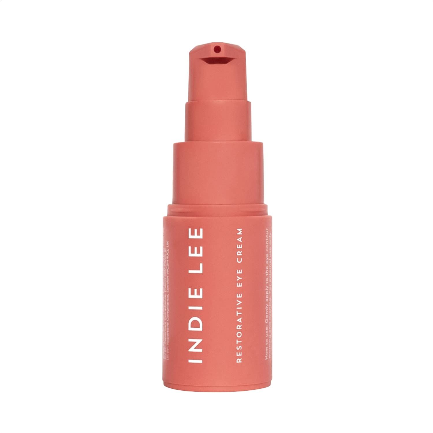 Indie Lee Restorative Eye Cream - Anti Aging Under Eye Cream for Wrinkles, Hydrating Dark Circle Corrector, Puffy Eyes Treatment with Hyaluronic Acid, Conditioning Algae &amp; Licorice Root (0.5oz / 15ml)