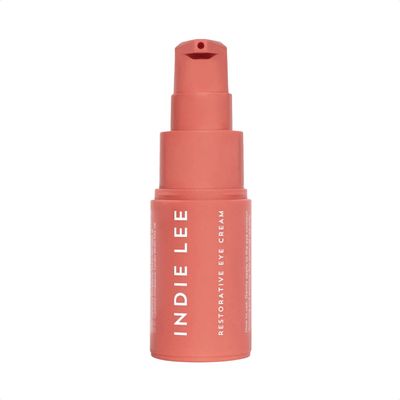 Indie Lee Restorative Eye Cream - Anti Aging Under Eye Cream for Wrinkles, Hydrating Dark Circle Corrector, Puffy Eyes Treatment with Hyaluronic Acid, Conditioning Algae &amp; Licorice Root (0.5oz / 15ml)