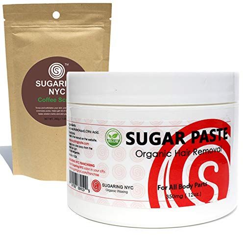 Sugaring Paste + Coffee Scrub by Sugaring NYC