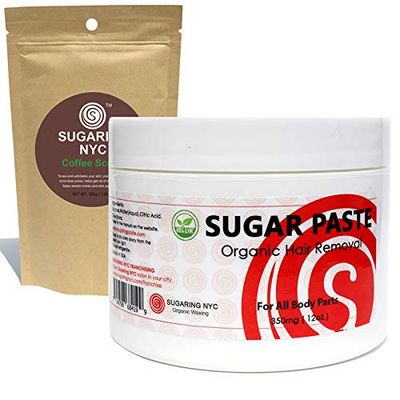 Sugaring Paste + Coffee Scrub by Sugaring NYC
