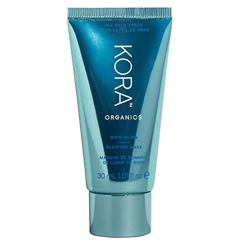 KORA Organics Noni Glow Sleeping Mask, Hydrate &amp; Plump, Certified Organic, Cruelty-Free, 1.01 fl oz