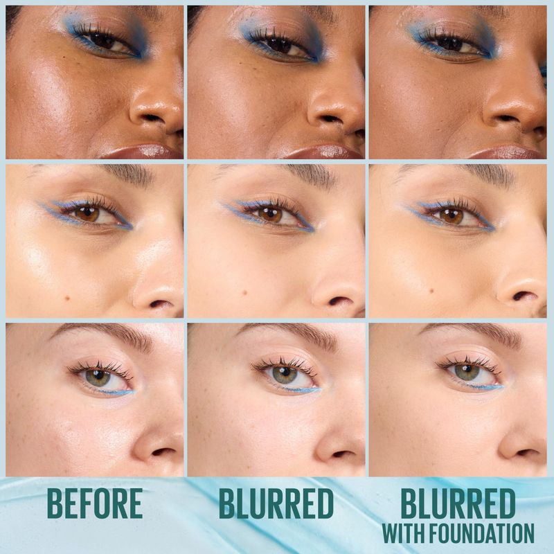 Maybelline Poreless Jelly Primer, Hydrating, Blurring Makeup Primer with 2% Niacinamide For Up To 24HR Make Up Wear, Clear, 1 Count