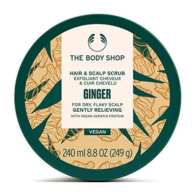 The Body Shop Ginger Hair &amp; Scalp Scrub - Exfoliant for Hair &amp; Scalp - Vegan - 240ml