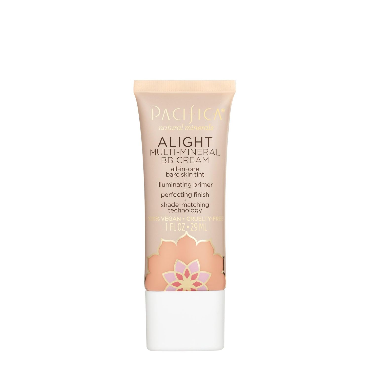 Pacifica Beauty, Alight Multi-Mineral BB Cream, 1 fl oz., Shade 06 Medium, 100% Vegan &amp; Cruelty Free