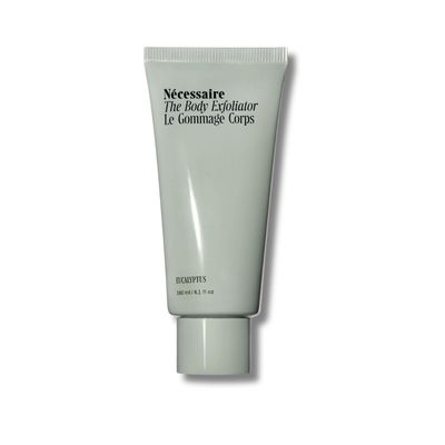 Ncessaire The Body Exfoliator. Eucalyptus. AHA/BHA/PHA. Resurface Skin. Smooth KP and Rough Patches. Hypoallergenic. Dermatologist-Tested. 180 ml / 6.1 fl oz