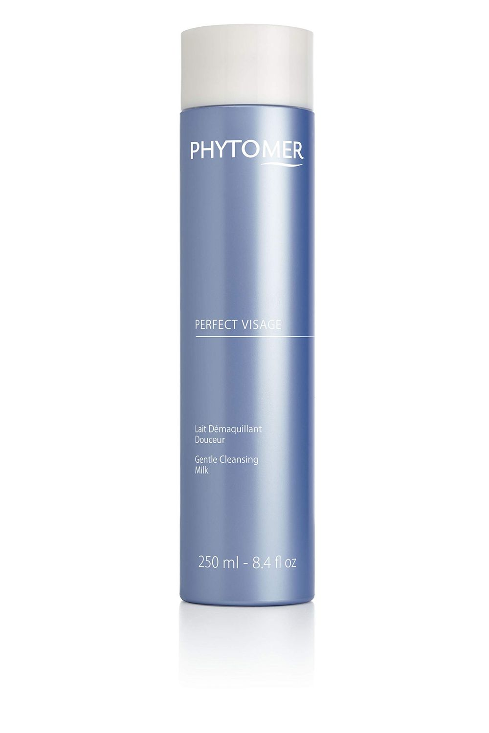 Phytomer Perfect Visage Gentle Cleansing Milk | Moisturzing Daily Face Cleanser &amp; Makeup Remover | Sustainable &amp; Eco-Friendly Skincare | 250ml