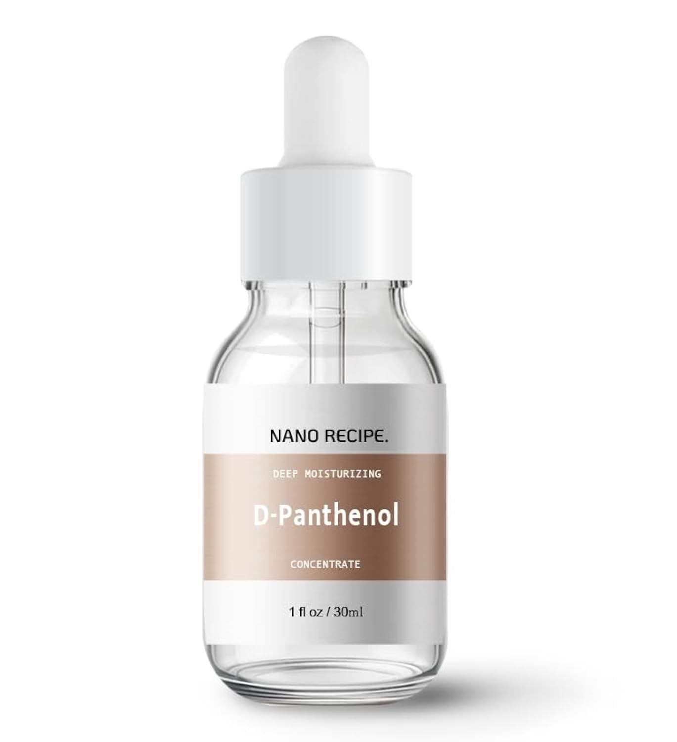High-Potency Pure D-Panthenol for Intensive Hydration, Calming, and Skin Barrier Recovery with Only a Drop in Your Skincare and Haircare Routine 30ml 1Fl Oz