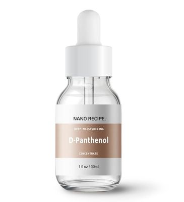 High-Potency Pure D-Panthenol for Intensive Hydration, Calming, and Skin Barrier Recovery with Only a Drop in Your Skincare and Haircare Routine 30ml 1Fl Oz