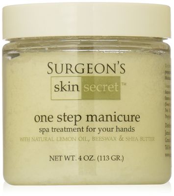 Surgeon&#39;s Skin Secret One Step Manicure/Pedicure 4oz. - Lemon
