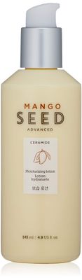 THE FACE SHOP Mango Seed Moisturizing Lotion | Ultra-Moisturizing Lotion for Healthy Radiance to Dry &amp; Flaky Skin | Intense Hydrating &amp; Nourishing Skincare, 4.9 Fl Oz (Pack of 1)