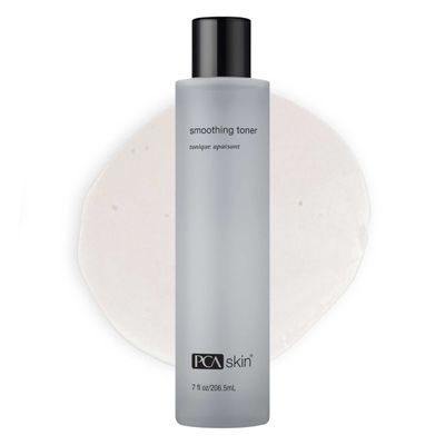 PCA SKIN Smoothing Facial Toner - Alcohol-Free Face Treatment with Aloe Vera, Lactic &amp; Citric Acids, Reduces Appearance of Pores &amp; Acne (7 fl oz)