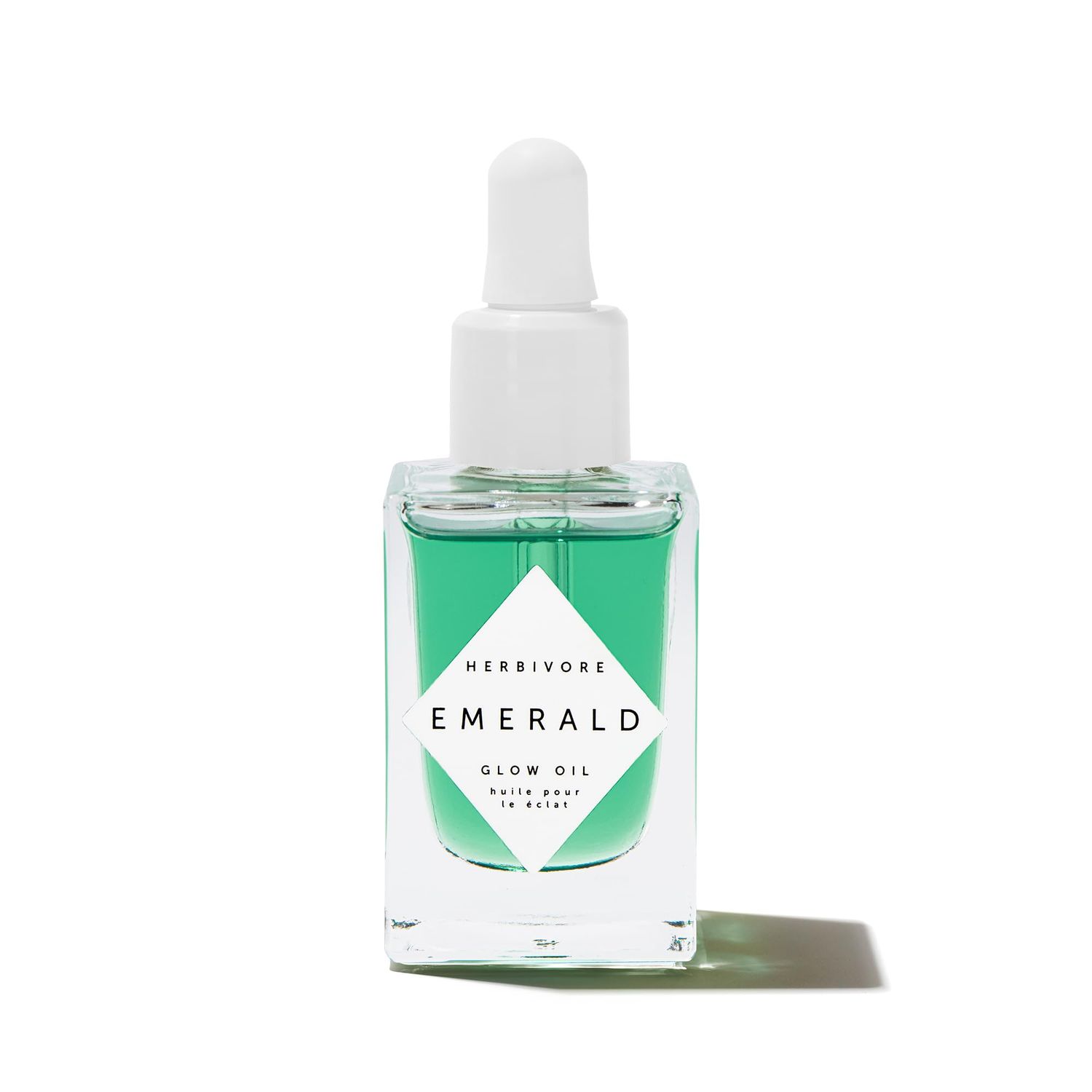 HERBIVORE Emerald Deep Moisture Glow Oil for Face - Hydrating Facial Oil, Calming &amp; Moisturizing, Plant-based, Vegan, Cruelty-free, 30mL / 1 oz