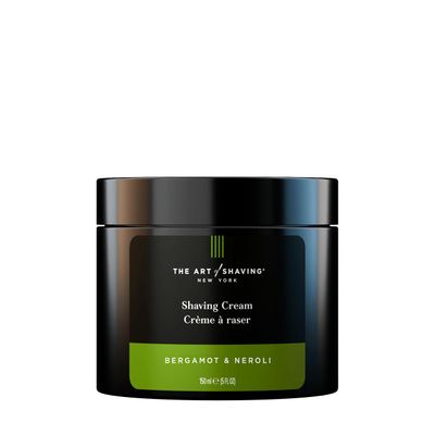 The Art of Shaving Bergamot &amp; Neroli Shaving Cream for Men - Protects Against Irritation and Razor Burn - Hydrates and Nourishes Dry Skin - Clinically Tested for Sensitive Skin - 5 oz