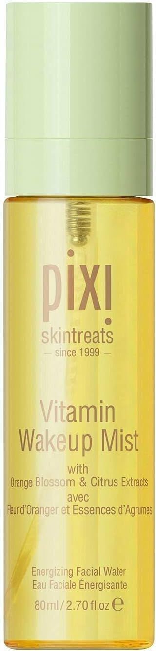 Pixi Vitamin-C Wakeup Mist | Helps Cool, Refresh, and Wake Up Skin | Adds Hydration | Boosting Treatment Toner 2.7ml / 80ml