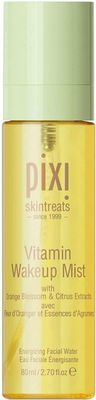 Pixi Vitamin-C Wakeup Mist | Helps Cool, Refresh, and Wake Up Skin | Adds Hydration | Boosting Treatment Toner 2.7ml / 80ml