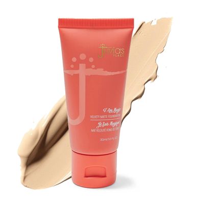 Juvia&#39;s Place I Am Magic Velvety Matte Liquid Foundation 640 - Malta - Light w/Peachy Undertone, Makeup Foundation Full Coverage, Lightweight, Long Wear, Velvety Matte Finish