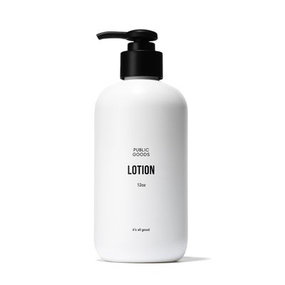 Public Goods Body &amp; Hand Lotion for Women &amp; Men | Natural Moisturizing Daily Lotion for Dry &amp; Itchy Skin | Paraben &amp; Sulfate Free | Made with Organic Essential Oils | Made in Canada | 12 Fl Oz Bottle