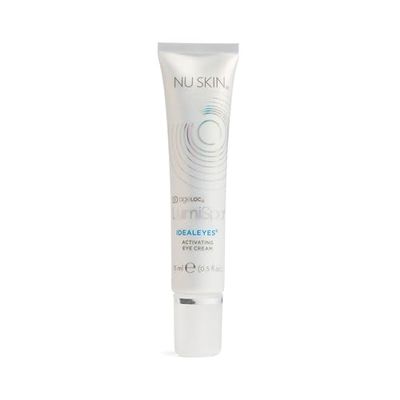 Nu Skin - ageLOC LumiSpa IdealEyes | Say Goodbye to Tired Eyes with Activating Eye Cream | Designed to Work with ageLOC LumiSpa Accent | Targets Dark Circles, Puffy Eyes, and Fine Lines | 1 Pack
