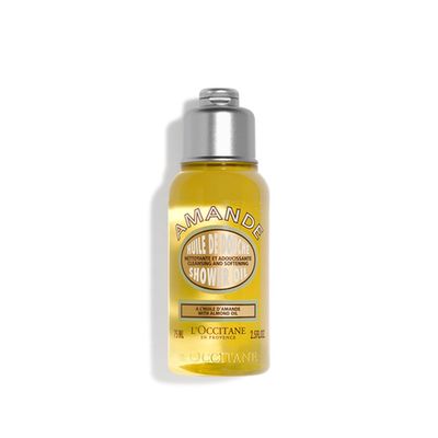 L&#39;OCCITANE Cleansing &amp; Softening Almond Shower Oil, Oil-to-Milky Lather, Softer Skin, Smooth Skin, Cleanse Without Drying, With Almond Oil&#39;