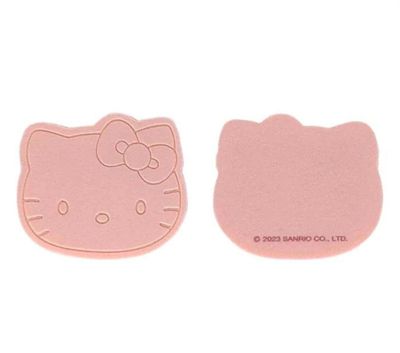 Impressions Vanity Hello Kitty 12 PCs Makeup Sponge Set, Latex Free Blender Facial Sponges Applicator for Beauty Application, Powder, Cream, Concealer, Dry, and Wet Foundation Blending