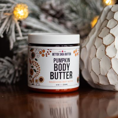 Pumpkin Body Butter with Organic Shea Butter | Pumpkin Spice Lotion for Women | Non Greasy Body Cream | Fall Body Care Favorite with Pumpkin Spice Scent