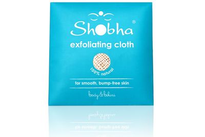 Shobha Exfoliating Cloth - Reusable Natural Body Scrubber - Remove Dead Skin and Prevent Ingrown Hairs - Washcloth Suitable for Sensitive Body and Bikini Areas - Shower Loofah Alternative
