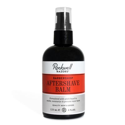 Rockwell Post-Shave Balm, Classic Barber Shop Scent | Formulated with Soothing Witch Hazel, Moisturizing Shea Butter, Natural Hemp, Coconut, Jojoba &amp; Argan Oil | Ideal for All Skin Types