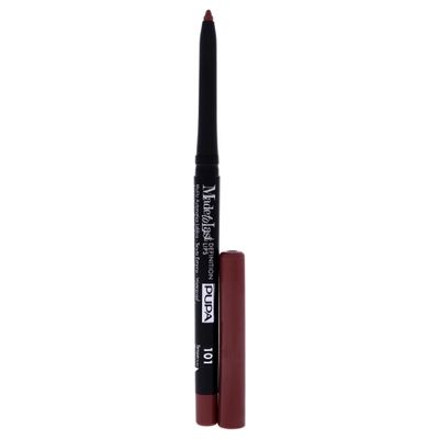 Pupa Made To Last Definition Lips - 101 Natural Brown Milano for Women - 0.001 oz Lip Pencil
