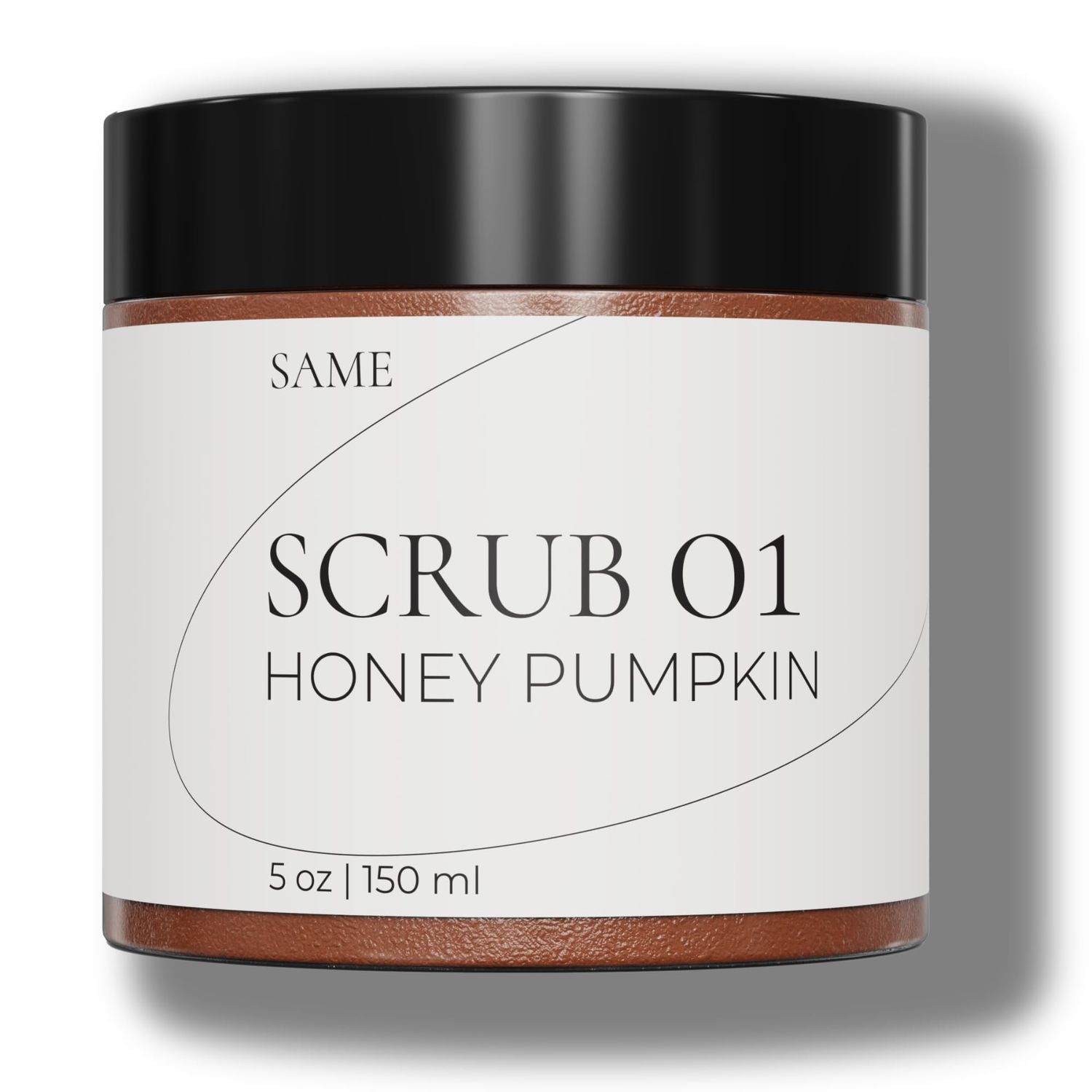 Same Skincare Face Scrub 01: Honey Pumpkin Face Exfoliator, Vitamin C, Green Tea &amp; Chamomile, Pumpkin Seed Extract, Gently Exfoliate For Soft, Smooth, Radiant Glowing Skin, Organic, Cruelty Free, 5 oz