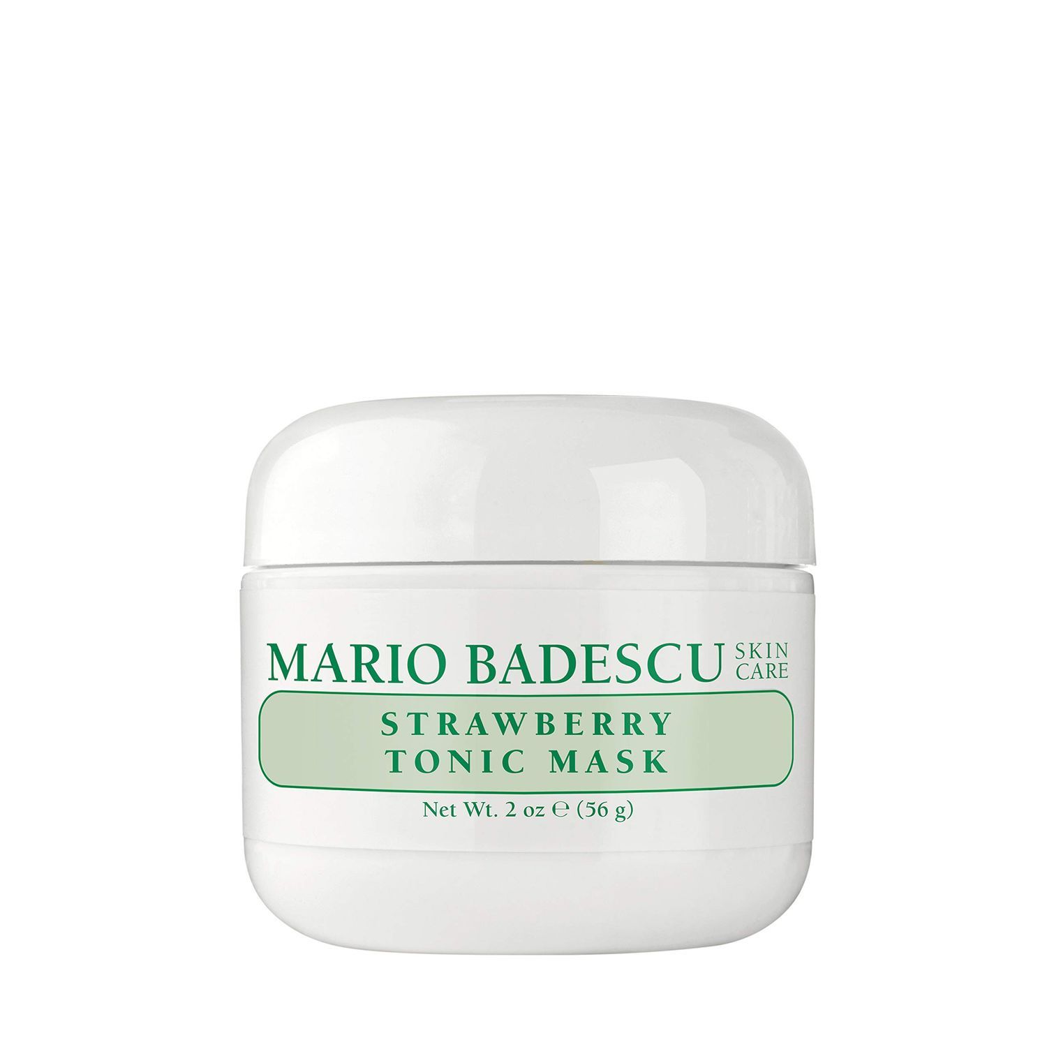 Mario Badescu Strawberry Tonic Mask - Refreshing &amp; Brightening Clay Mask - Refines &amp; Cleanses Dull Skin &amp; Clogged Pores - Face Skincare Rich in Vitamin C &amp; Folic Acid, 2 Oz