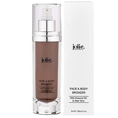 Jolie Face &amp; Body Bronzer With Coconut Oil &amp; Aloe Vera - Subtle Shimmer 100g