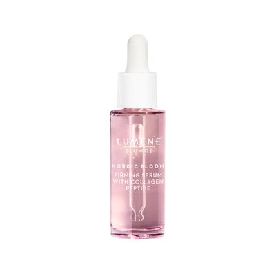 Lumene [Lumo] Vegan Collagen Face Serum - Firming Peptide Serum Formulated with Hyaluronic Acid for Smoother, Plump-Looking Skin - Helps to Reduce the Appearance of Fine Lines + Wrinkles (1 fl oz)