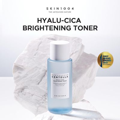 SKIN1004 Hyalu-CICA Brightening Toner 7.10 fl.oz(210ml) | Hyaluronic Acid CICA Niacinamide | Hydrating and Refreshing Multi-Care Solutions