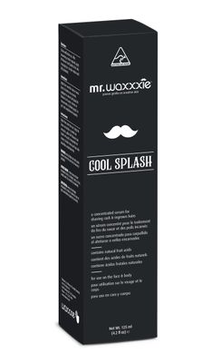Waxxxie Mr Cool Splash - Ingrown Hair, Razor Bumps &amp; Razor Burns Vegan Friendly Treatment for post Waxing &amp; Shaving 4.2 fl oz