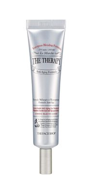 The Face Shop The Therapy Anti-Aging Eye Treatment | Comprehensive Moisturizing, Resilience &amp; Dullness Care for Wrinkles Smoothing &amp; Eyelids Firming | Anti-Aging Moisture Formula, 0.85 Fl Oz