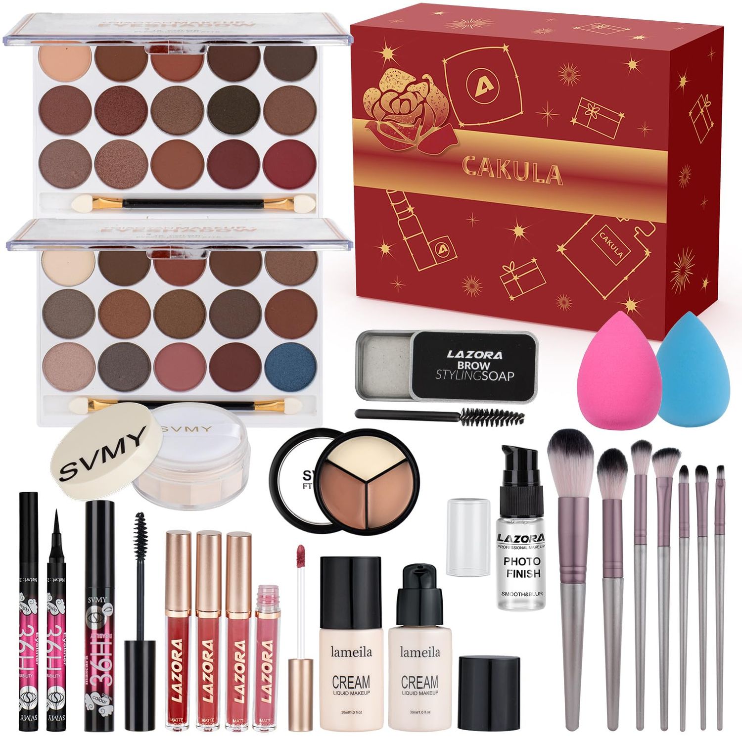 Makeup Kit for Women Full Kit Makeup Set Gift Kits for Women &amp; Teens Make Up Sets for Girls Ages 10-12 Makeup Kits for Teenagers