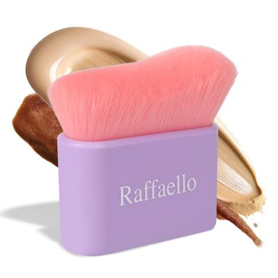 Raffaello Self Tanner Brush Body Makeup Brush for Flawless Leg Makeup, Foundation Brush Makeup Brush for Face Body Makeup Brushes for Self Tanner Kabuki Brush for Body Blend Brush for Tanning Mousse