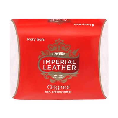 Imperial Leather Bar Soap Original Classic Cleansing Bar, Gentle Skin Care, Bulk Buy, Pack of 8 x 4 bars (total 32 bars)