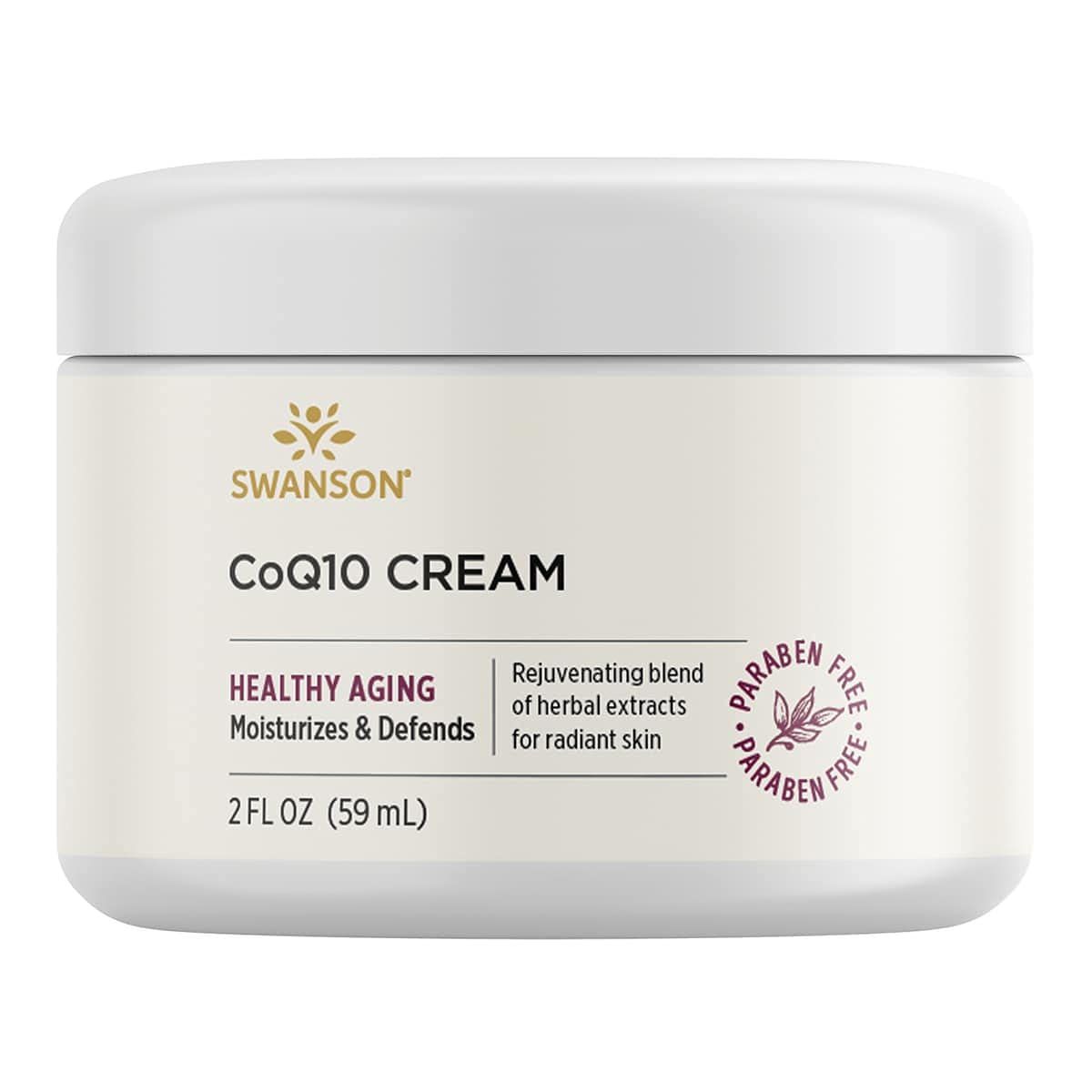 Swanson Coq10 Cream 2 fl Ounce (59 ml) Cream