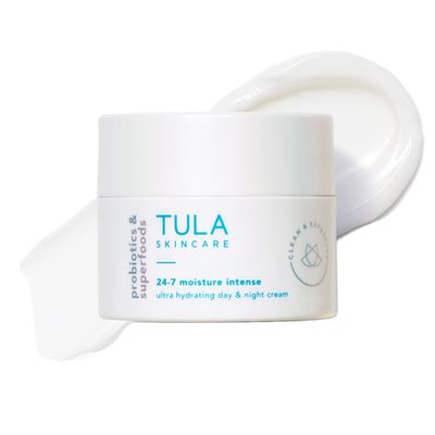 TULA Skin Care 24-7 Moisture Intense Ultra Hydrating Day &amp; Night Cream - Ultra Nourishing Moisturizer for Face. Soothe Skin, Maintain Skin Balance &amp; Improve Skin Smoothness, 1.5 oz.