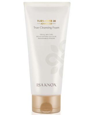 Isa Knox True Foaming Facial Cleanser (6.1fl oz) - Korean Skincare, Non-Drying Bubble Foam Face Wash, Pomegranate Vinegar, Natural Bamboo Cellulose