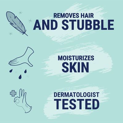 Nair Hair Remover &amp; Beauty Treatment, Leg Mask, Even and Smooth Shea Butter, 8.0oz