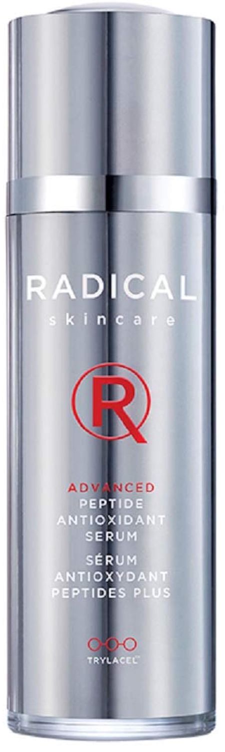 Radical Skincare Advanced Peptide Serum - Repairs and Smooths Skin to Reduce the Appearance of Wrinkles &amp; Boosts Elasticity - For All Skin Types - Paraben Free - Assured Results (1 Fl Oz)