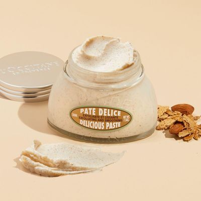 L'Occitane Exfoliating &amp; Smoothing Almond Delicious Paste Body Scrub, 7 oz.