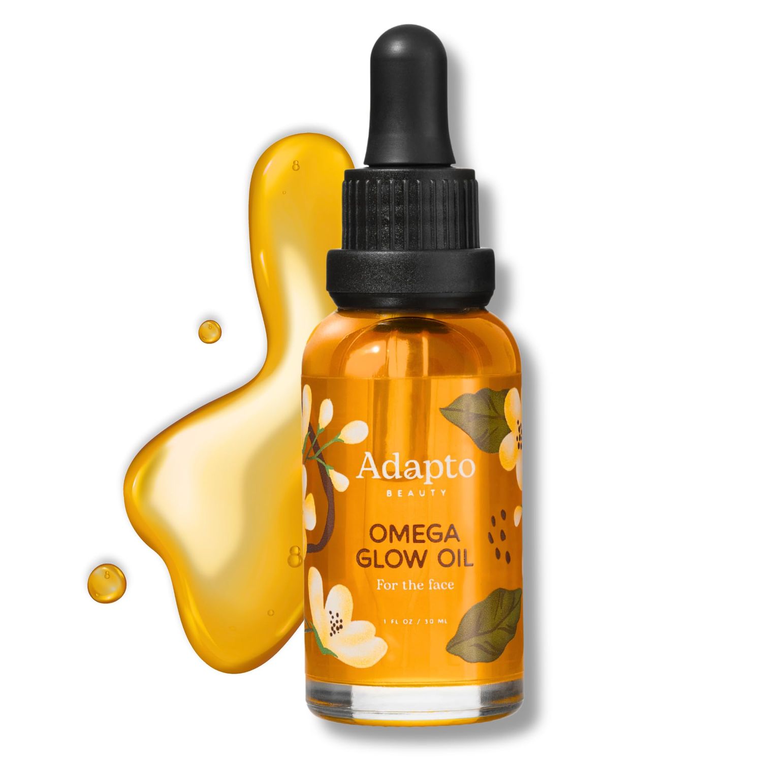 Omega Glow Face Oil - Dark Spot Corrector, Anti-Aging Oil with Omega Fatty Acids &amp; Antioxidants, Enhances Skin Tone &amp; Nourishes Skin Barrier for Radiant, Glowing Skin