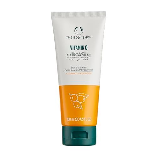 The Body Shop Vitamin C Daily Glow Cleansing Polish - For a Healthier, Fresh-Faced Glow - Vegan - 100ml