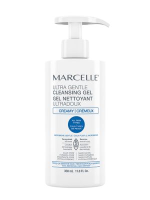 MARCELLE Ultra-Gentle Cleansing Gel, Hypoallergenic and Fragrance-Free, 350 mL
