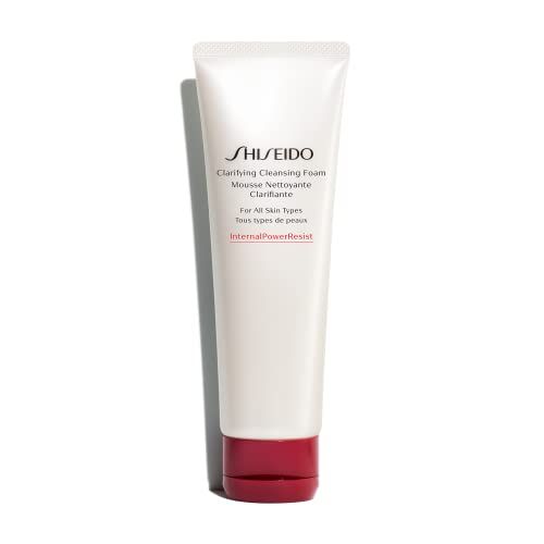 Shiseido Clarifying Cleansing Foam - 125 mL - Cleanses, Balances &amp; Removes Impurities for Smoother, Radiant Complexion - For All Skin Types