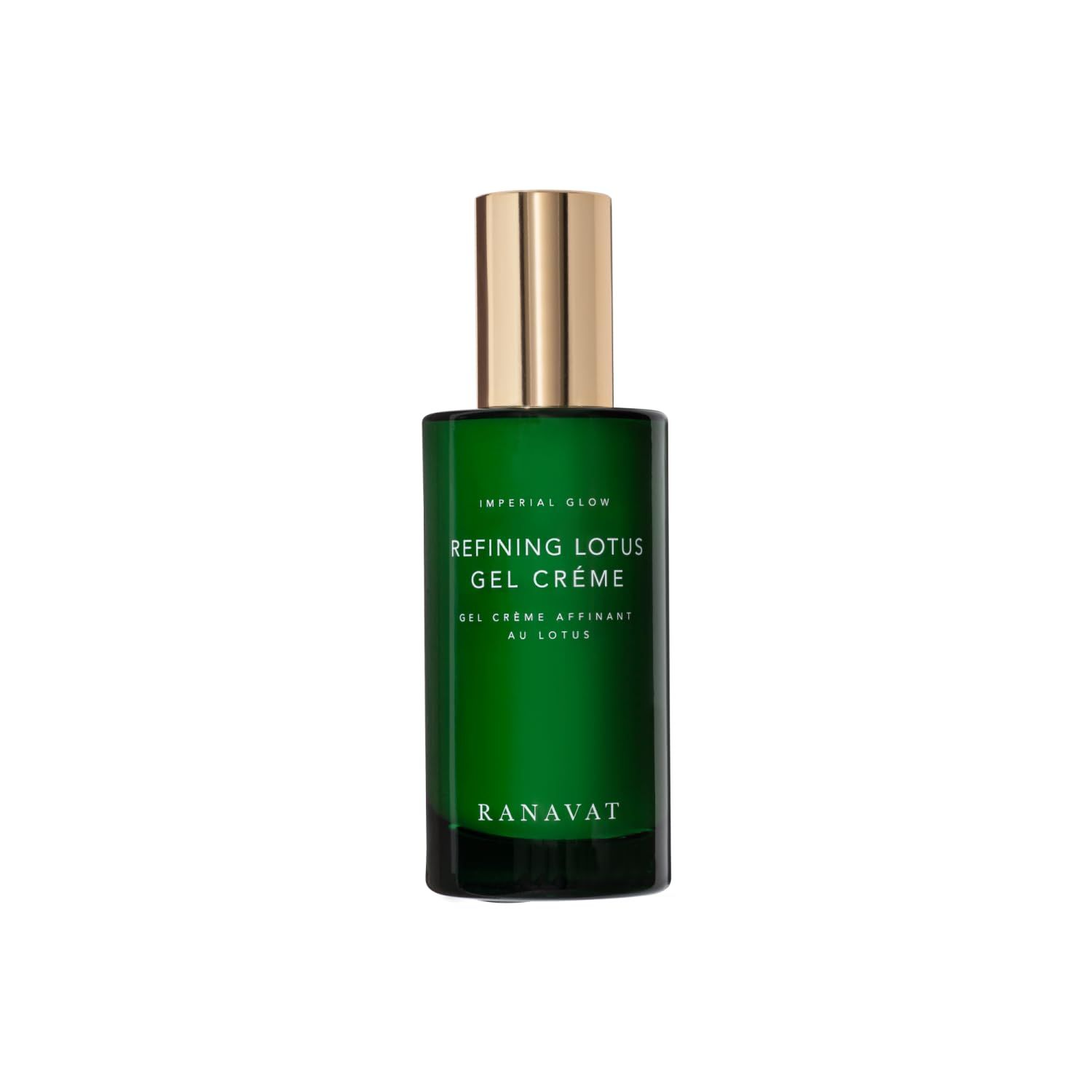 RANAVAT Refining Lotus Gel Cream - Hydrating Gel Moisturizer &amp; Pore Minimizer - Improves Radiance &amp; Texture with Hyaluronic Acid &amp; Floral Ketoacids (1.7 oz)