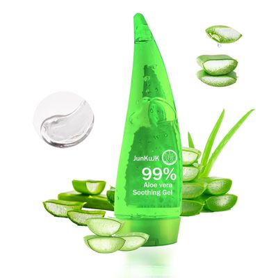JunKuJK 99% Purity Aloe Vera Gel,260ml - Hydrating Aloe Vera Gel for Face and Skin,No Sticky Moisturizing Aloe Gel